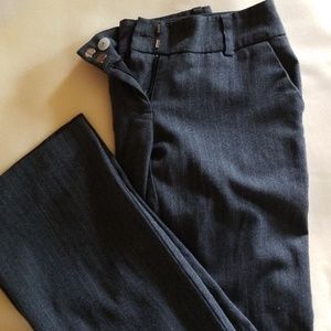 Grey with light pin stripped